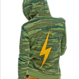 Aviator Nation Camo Bolt hoodie